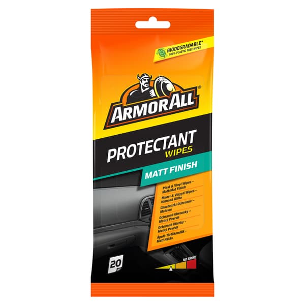 ArmorAll Cockpitdukar Matt 20 st.