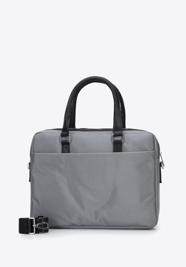 Wittchen Herr 15.6" Laptopväska med band, Grå Polyester