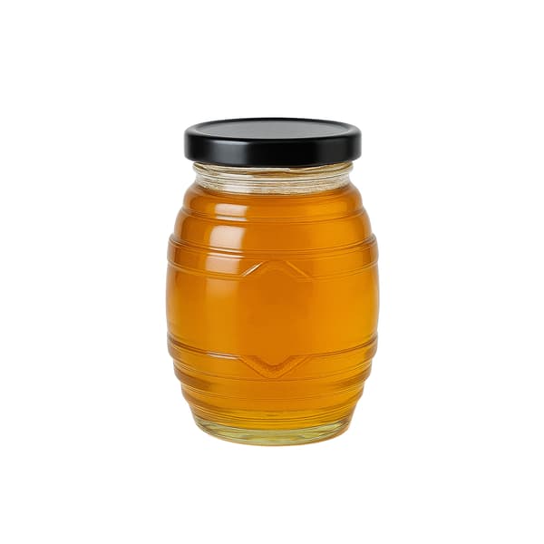 5x UL-glasburkar 100 ml för honung, sylt, kryddor, presentflaskor i glas