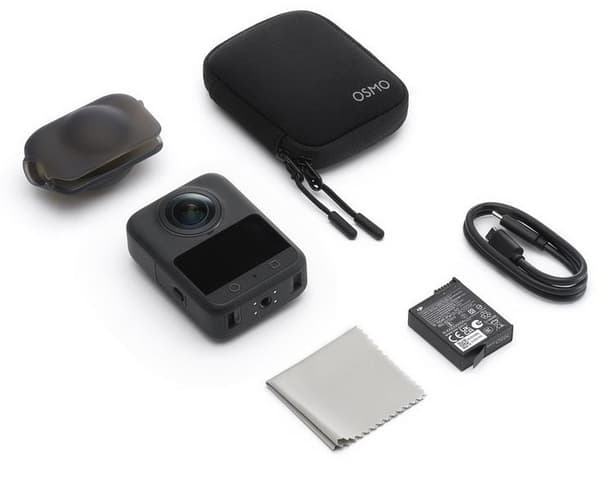 DJI Osmo 360 Urheilukamera Standard Combo Musta