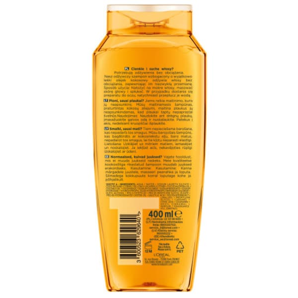 L'Oréal Elseve Extraordinary Oil Coco Næringsggivende Shampoo 400ml