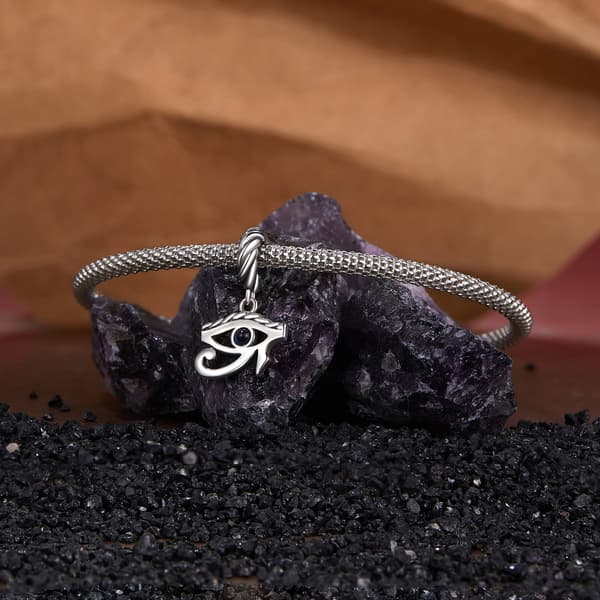 Horus öga berlock amulett silverhänge silver 925