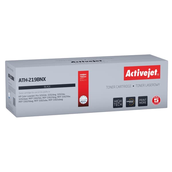 Activejet-toner til HP 219X W2190X, model ATH-219BNX, 3200 sider