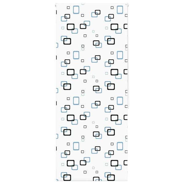 vidaXL Duschrullgardin 100x240 cm Tygbredd 96 cm