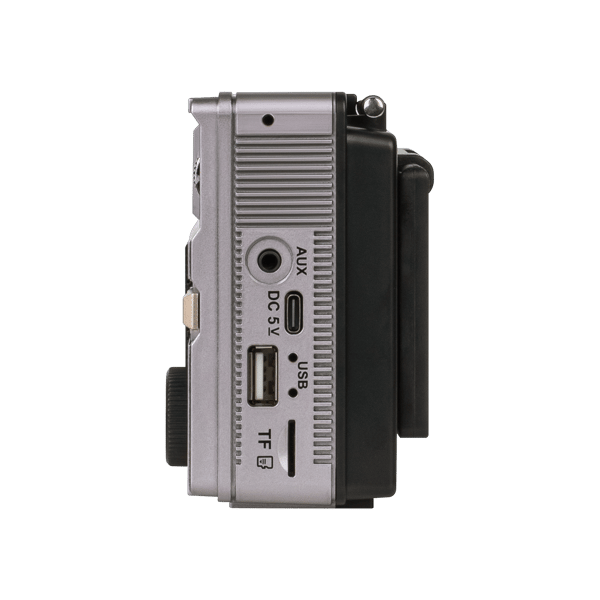 Bærbar analog solcelle FM-radio Kruger&Matz Bluetooth AUX batteri