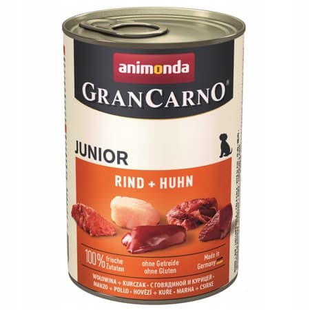 Animonda Grancarno Junior våtfoder för hundar 12x400g