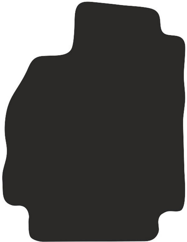 polyamid førermåtte til Renault Megane II hatchback 2002-2008 gumieret førermåtte