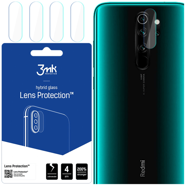 Xiaomi Redmi Note 8 Pro - 3mk linsebeskyttelse