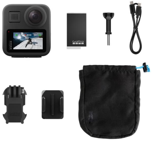 360 GOPRO Max musta urheilukamera