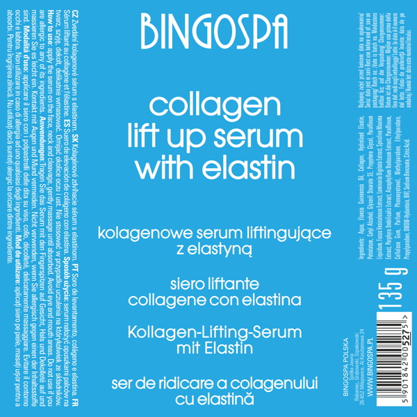 BINGOSPA Kollagenløftende Serum med Elastin