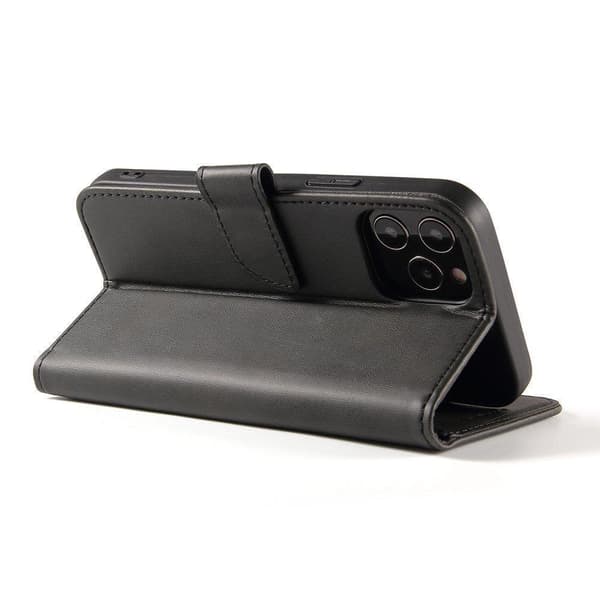 Elegant magnetcover med klap og stativfunktion til Honor Magic3, sort