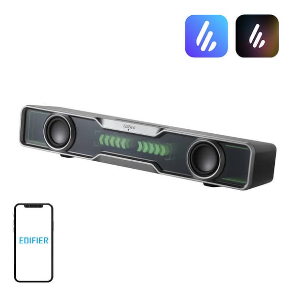 Edifier QS30 Soundbar för datorer (svart)