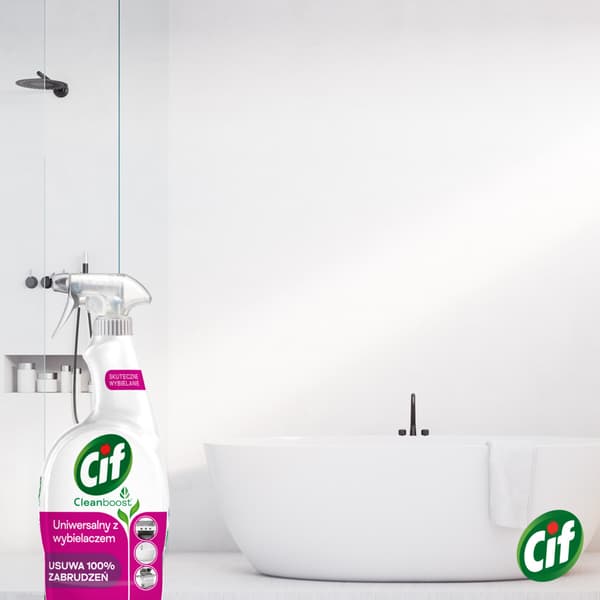 448355 CIF Spray Power Vittgörande 750ml