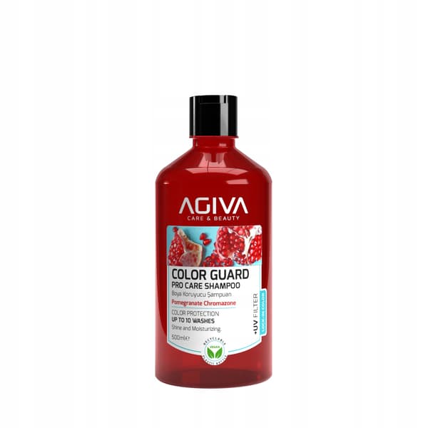 Agiva - shampoo til farvet hår med granatæble 400 ml
