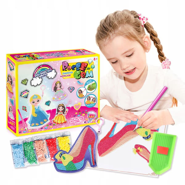 Diamantbroderi Set 1000 Diamanter Sko