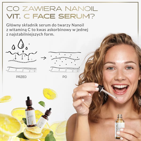 Nanoil Ansigtsserum C-vitamin 50ml