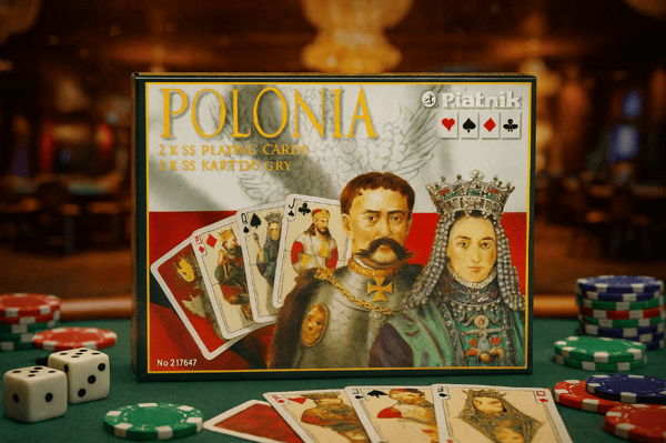 PIATNIK LUX POLONIA spillekort