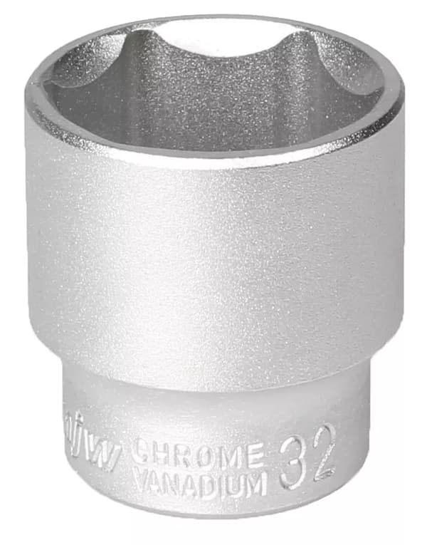 MJW 1/2" topnøgle 6-kant 32 mm