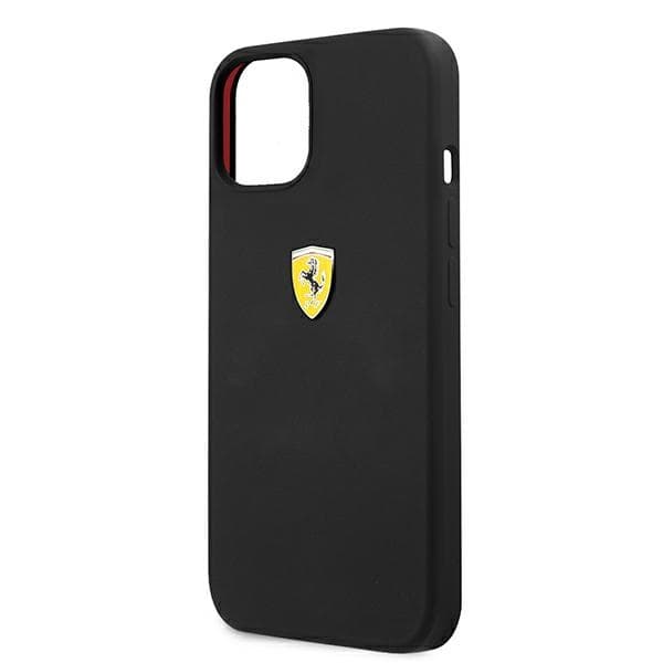 Ferrari FESSIHCP13SBK iPhone 13 mini5.4 sort/sort hårdt cover silikone