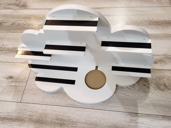 Displaystativ / hylder til lydfigurer Toniebox - Cloud på base
