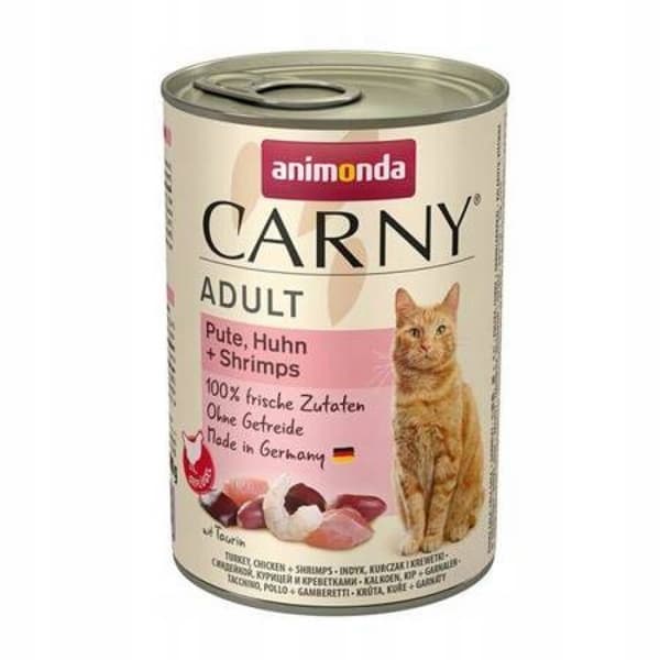 Animonda Carny våtfoder för vuxna katter, blandade smaker, 12x400g