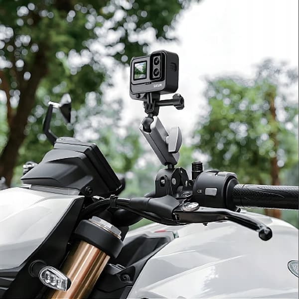 SJCAM 360 Motorcykelmontering Stærk og Alsidig FAST BESLAG