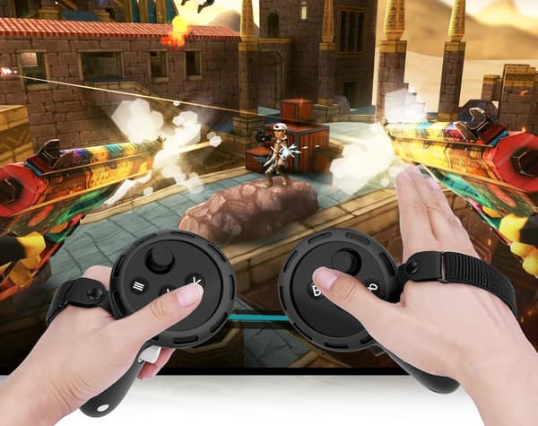 Meta Quest 3S VR-lasien 7 osaa silikonisuoja kokonäytöllä