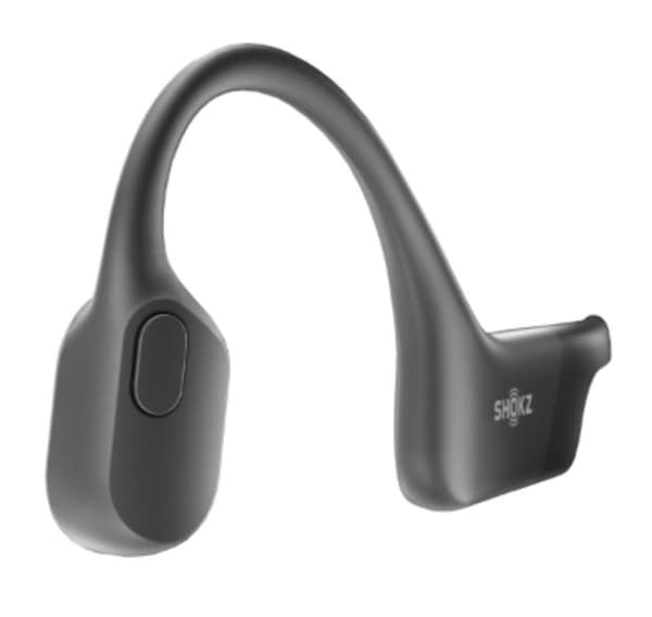 Trådløse hovedtelefoner med knogelede SHOKZ OpenRun Mini USB-C Sort