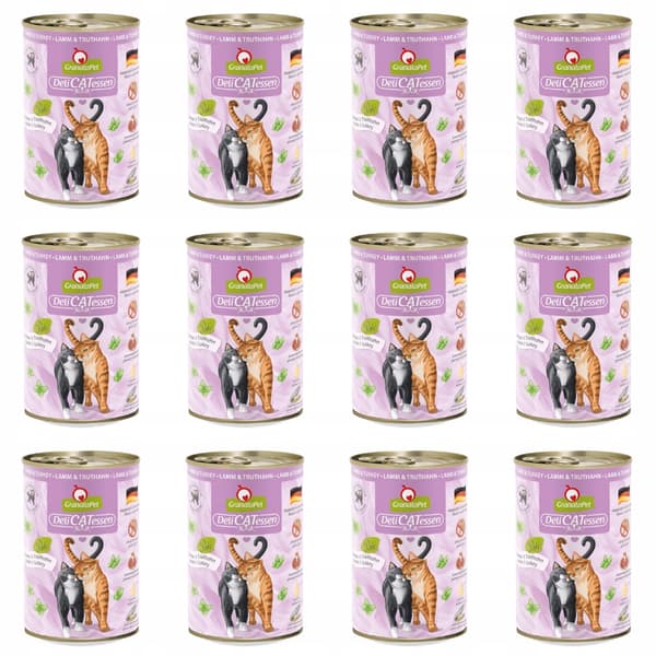 GranataPet DeliCatessen våtfoder för katter 12 x 400 g