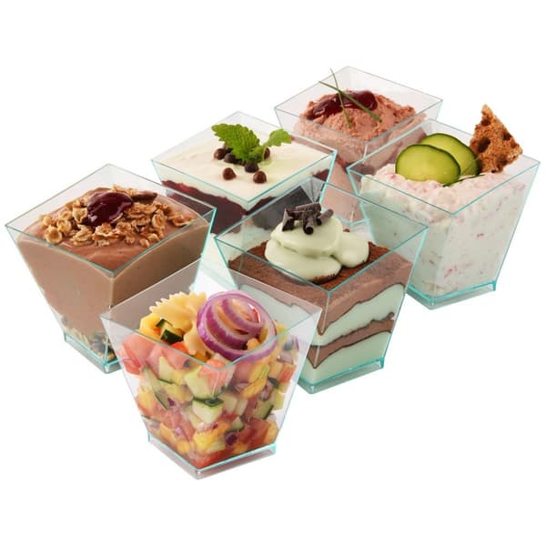 Dessertkopper til desserter, snacks 120 ml 6 stk.