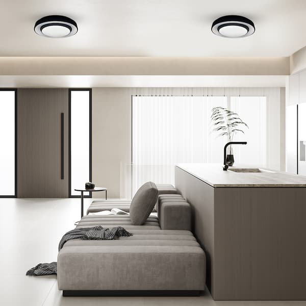 NAOMI LED LOFTSLAMPE SORT MILAGRO ML6406