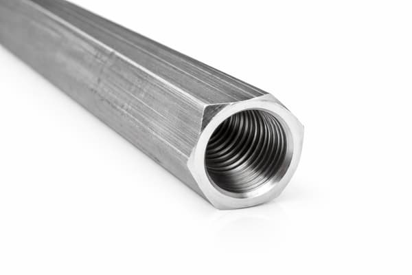 Aluminiumsforlænger til kronbor 1 1/4" UNC 50cm Titanium
