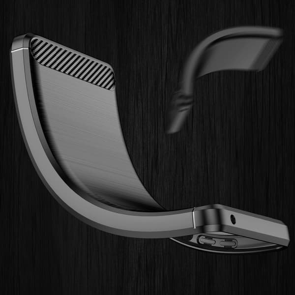 Carbon Case fleksibelt cover til Samsung Galaxy A53 5G sort