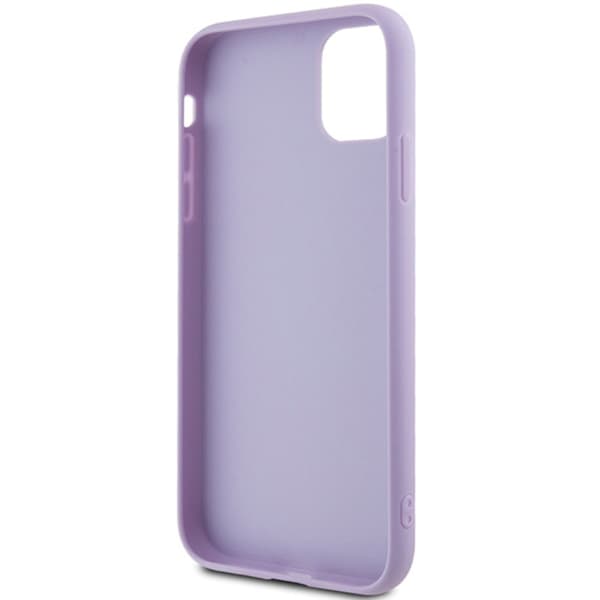Guess Sequin Script Metal - iPhone 11 -suojakuori (violetti)