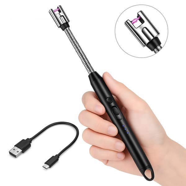 Plasmalighter til gravlys USB genopladelig lighter til køkkenlys