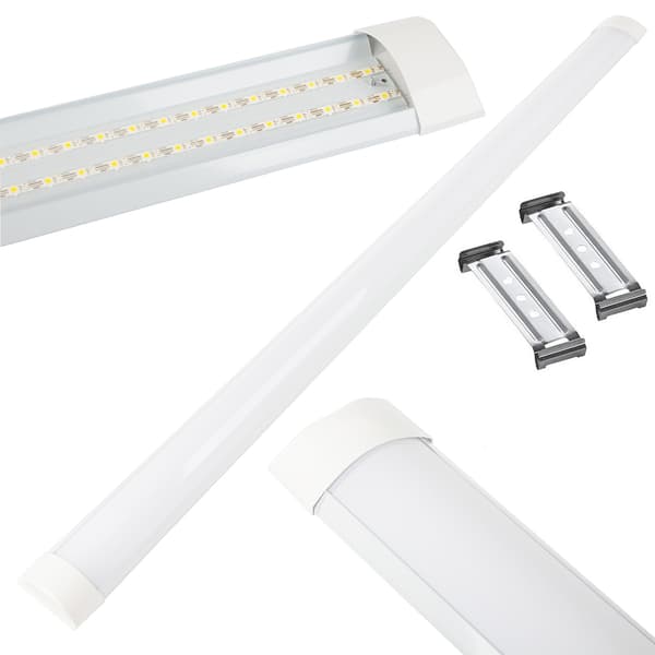 LED-lampa 120 cm 28 W varmvit