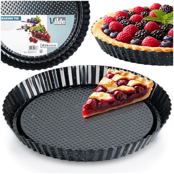 Granitform för tarta 28x3 cm
