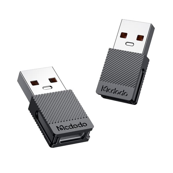 MCDODO ADAPTER USB-A TIL USB-C TIL USB HURTIGOPLADNING 5A OTG