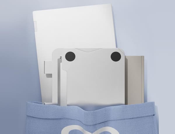 ERGONOMISK BORDSTATIV TIL MACBOOK PRO AIR M1 M2 M3 BÆRBAR