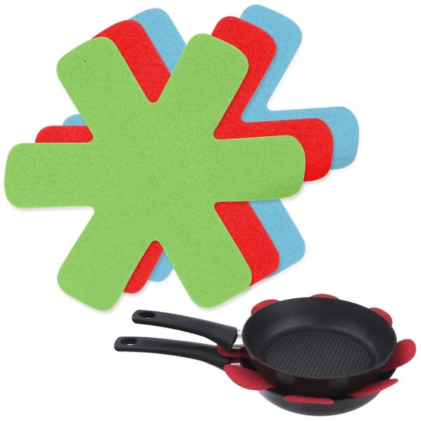 Suojalappuset pannuille 18 cm 5 kpl