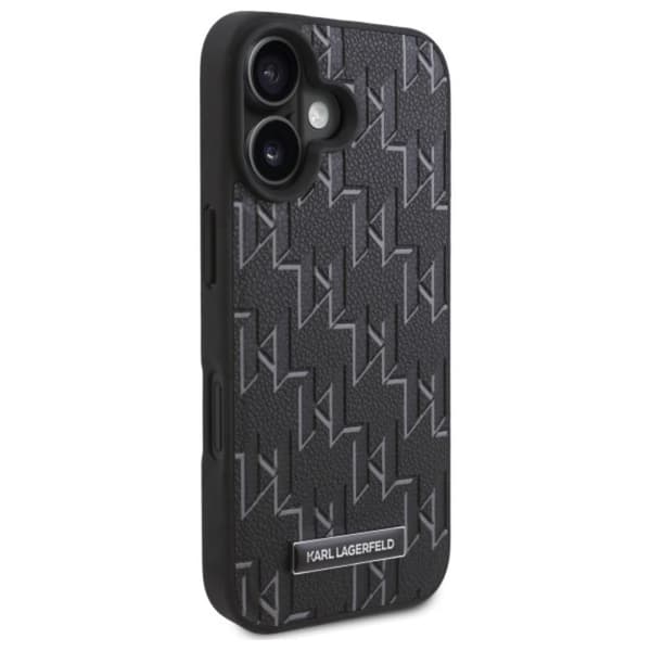 Karl Lagerfeld Hot Stamp MagSafe - iPhone 16 Plus cover (sort)