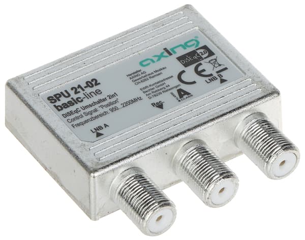 SPU-21-02 DiSEqC 2.0-AXELS SWITCH