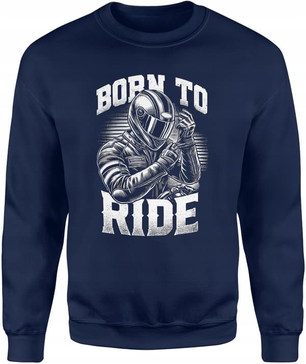 Motorcykelsweatshirt gaveidé til motorcykelløb