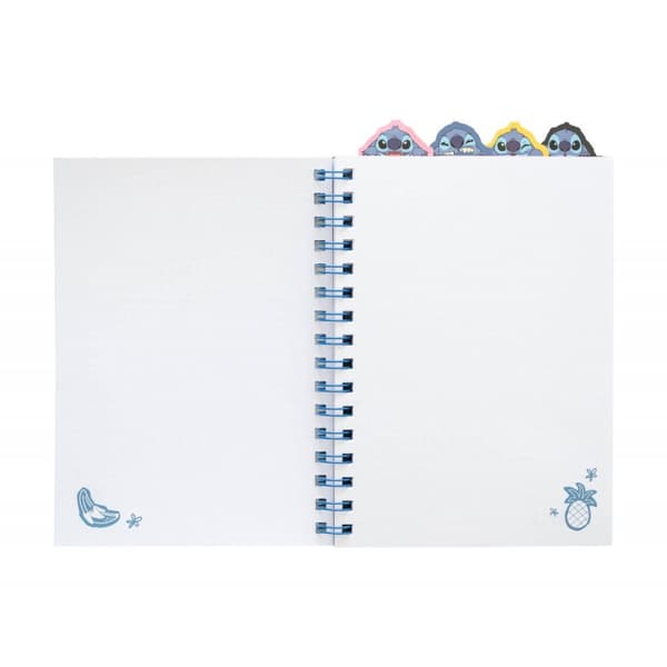 Disney Stitch - A5 notesbog / notesbog fra den tropiske kollektion