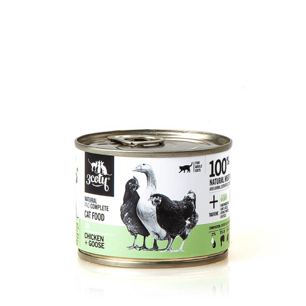 Våtfoder för katter 3Coty blandade smaker Vuxen 6 x 180 g