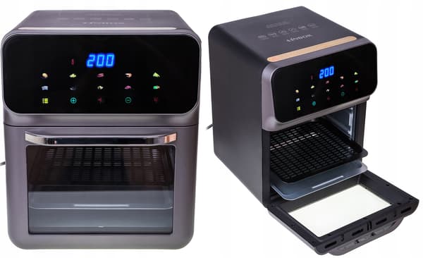 Airfryer 8L 1600W 10 programmer Panel