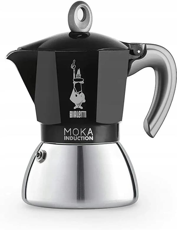Bialetti mokkakande Ny Moka Induktion 6 kopper sort