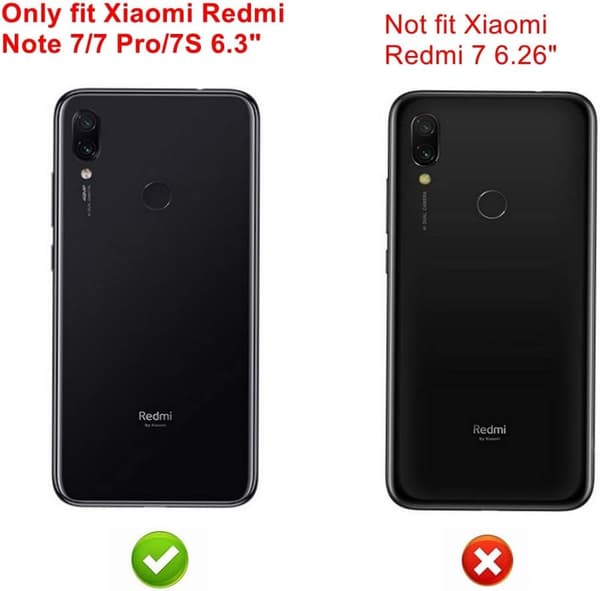 SKAL TILL XIAOMI REDMI NOTE 7/NOTE 7 PRO/NOTE 7S SILIKON MED HÅLLARE BRUN