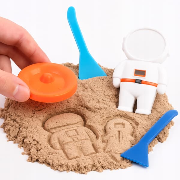Kinetisk Sand Piaskolina Sæt Til Børn Rum Forme Bakke DIY