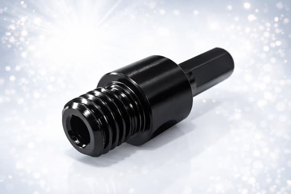 Spindeladapter M14 till Hex 3/8 TITANIUM